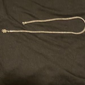 Sterling silver Bali weave 18 inches